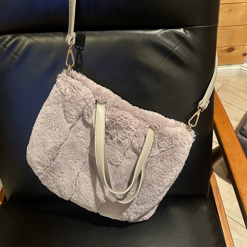Faux fur Street Level bag